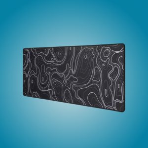 Black, XXXXL Mouse Pad or DeskMat for Office and Gaming Setup