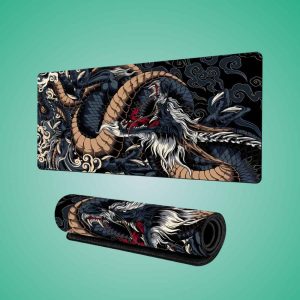 Dragon Printed Design 4XL Mouse Pad